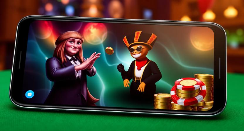 BB4R mobile casino app interface